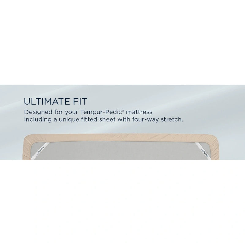 TEMPUR Classic Cotton Sheet Set Sandstone