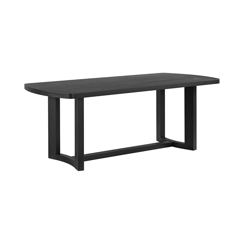Portland Dining Table in Black