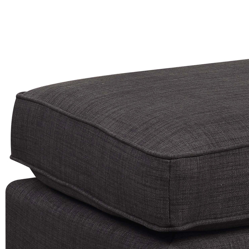 Erica 497 Ottoman W/Chrome Nail (ISTA 3)