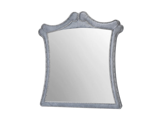 Crown Mark Furniture Voltare Mirror in Dark Grey image
