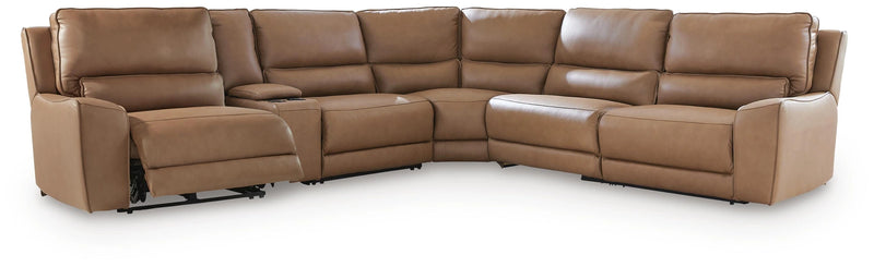 Silverbrooke Reclining Sectional with Storage Console
