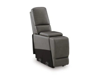 5Z-Harrenhurst Power Reclining Sectional Loveseat with Console