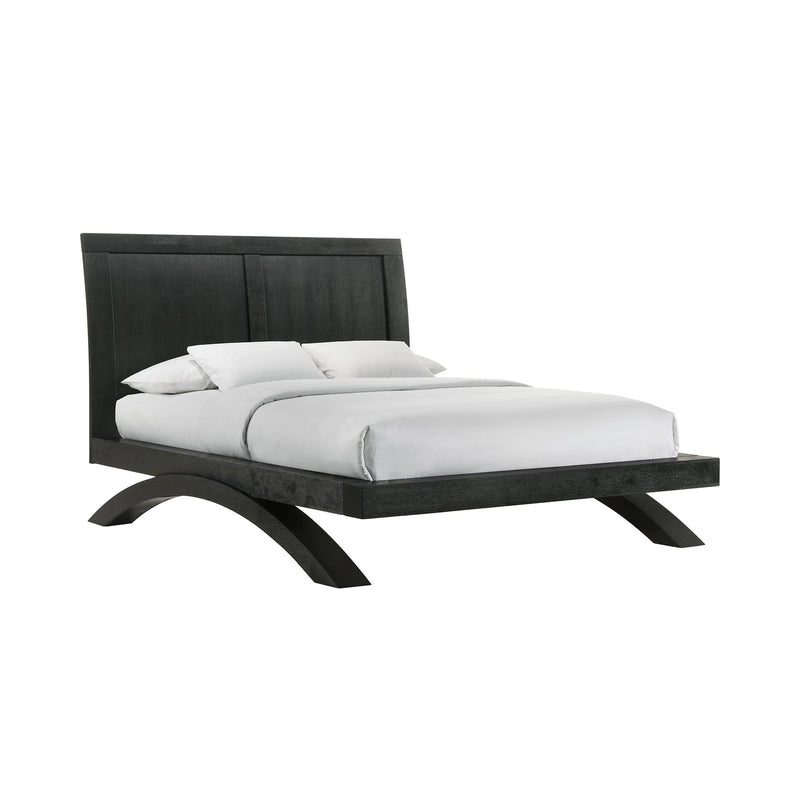 Allan Panel Bedroom Set in Black