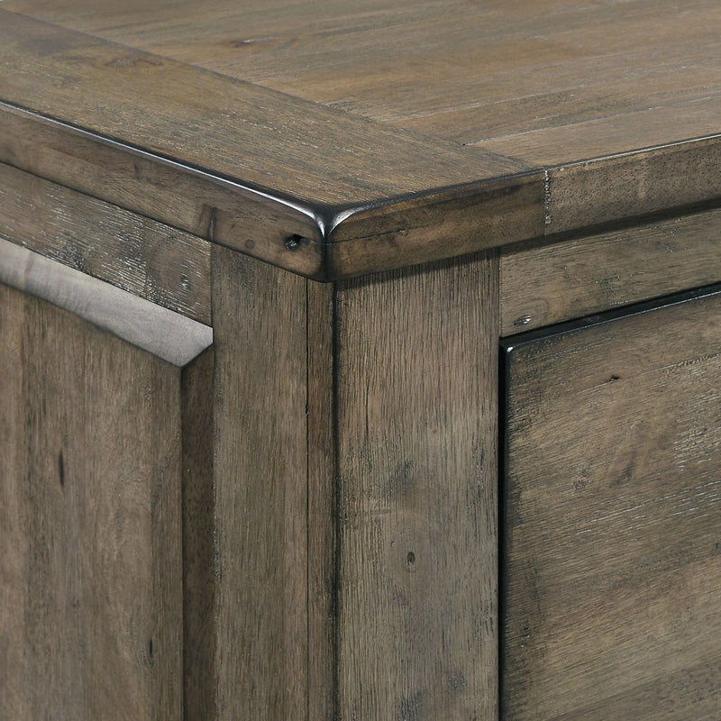 Maverick Panel Bedroom Set in Antique Grey