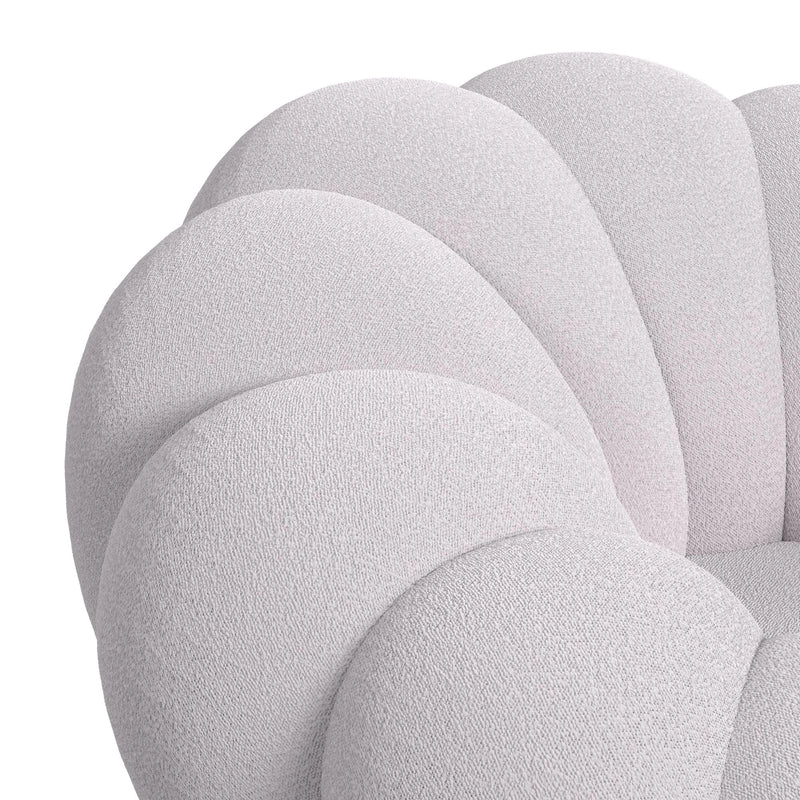 Bubble Swivel Chair and Ottoman