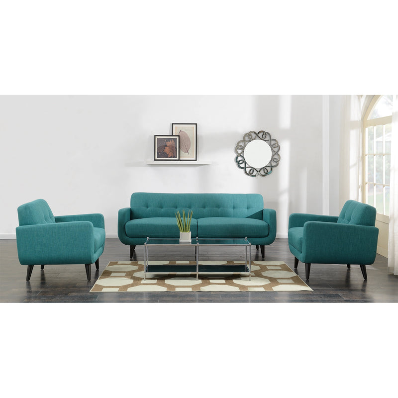 Hadley Sofa Set in Teal