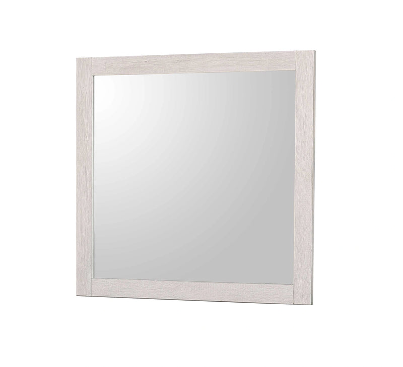 Crown Mark Furniture Leighton Dresser Mirror in White image