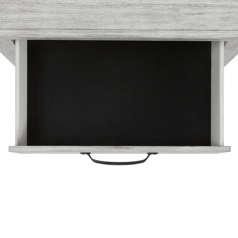 Scott Nightstand W/USB White Finish