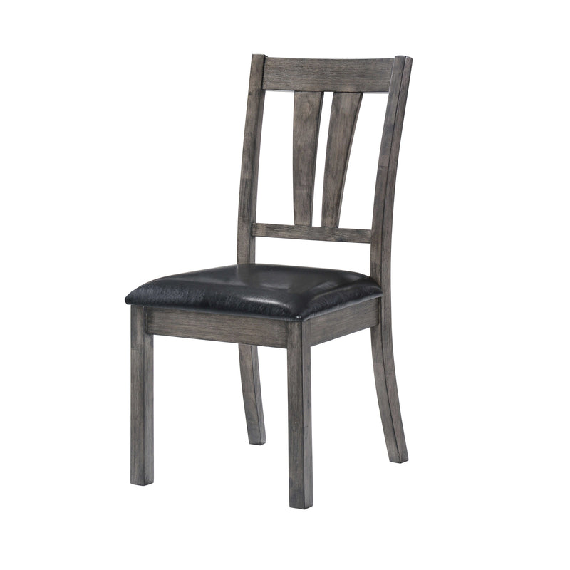 Nathan Fan Back Chair W/Pu Seat (2 Per Pack)