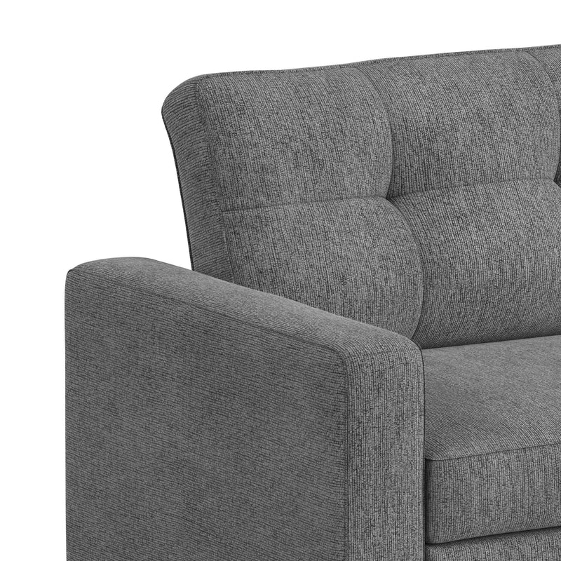 Homer Klicklak Chair W/Pull Out Bed in Clementine Grey
