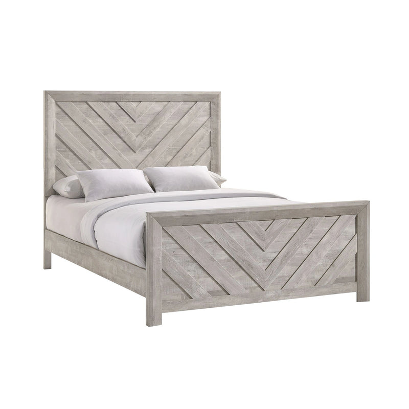 Ellen Panel Bedroom Set in White