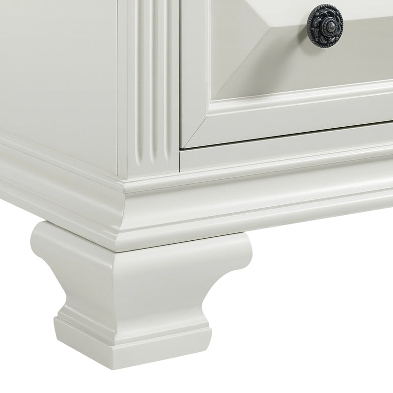 Bridgestone 2-Drawer Nightstand with USB