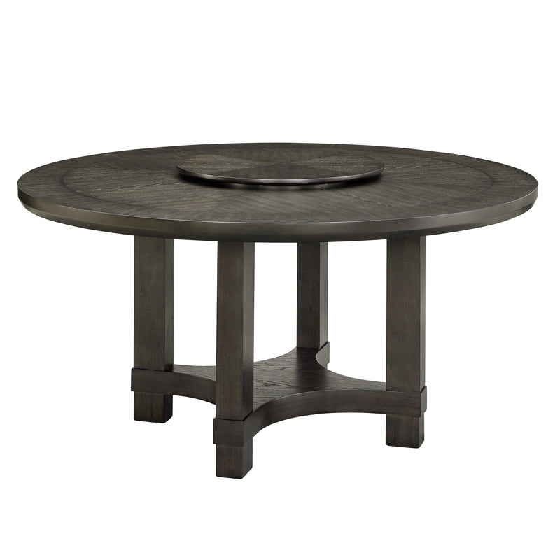 Jeffries Round Table W/Lazy Susan