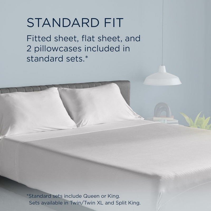 TEMPUR breeze cooling Sheet Set White