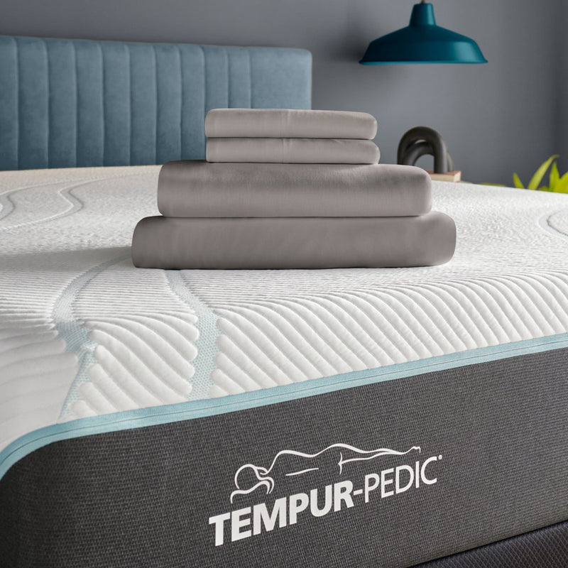 TEMPUR Rayon from Bamboo Sheet Set Cool Gray