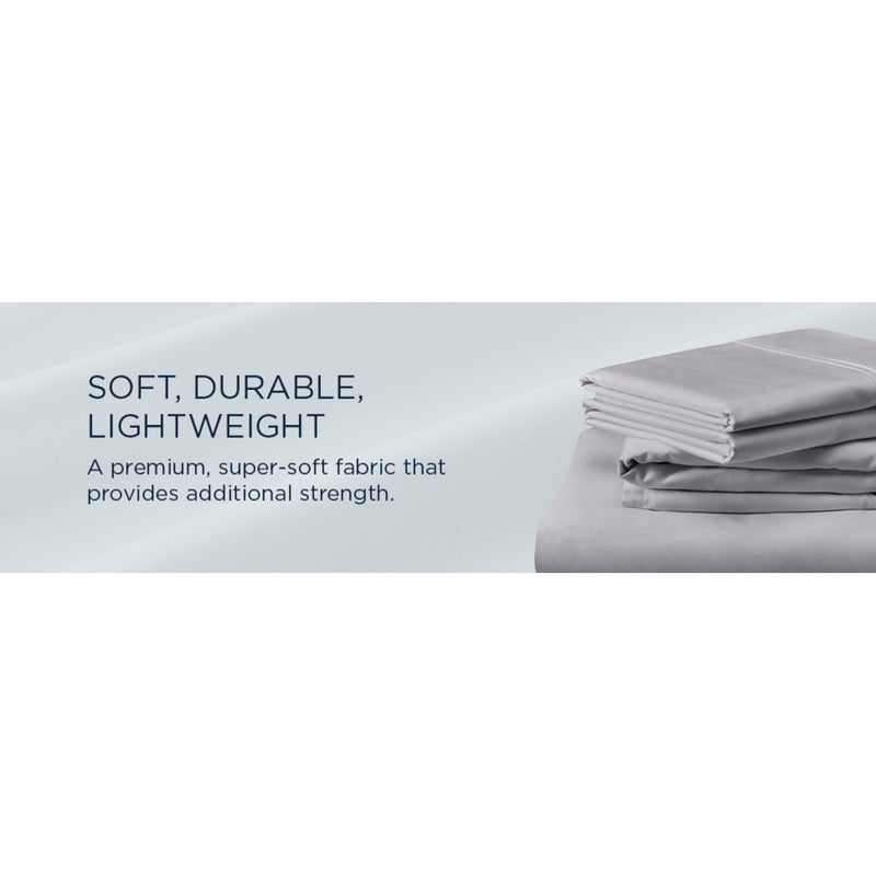 TEMPUR Classic Cotton Sheet Set Sleepy Blue