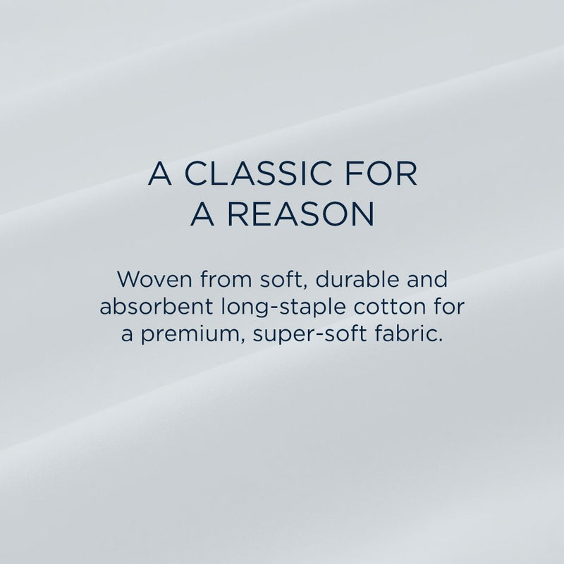 TEMPUR Classic Cotton Sheet Set Sleepy Blue