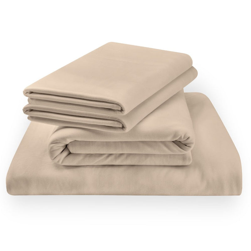 TEMPUR Rayon from Bamboo Sheet Set Sandstone