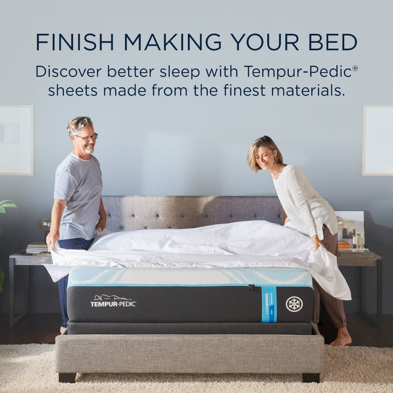 TEMPUR Rayon from Bamboo Sheet Set Sandstone