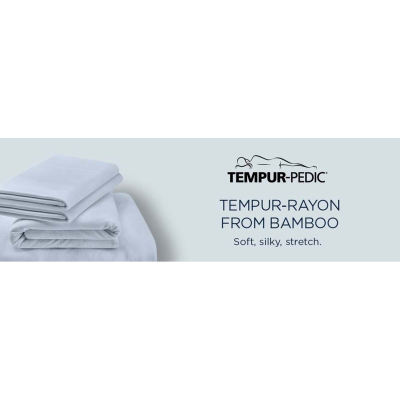 TEMPUR Rayon from Bamboo Sheet Set Sandstone