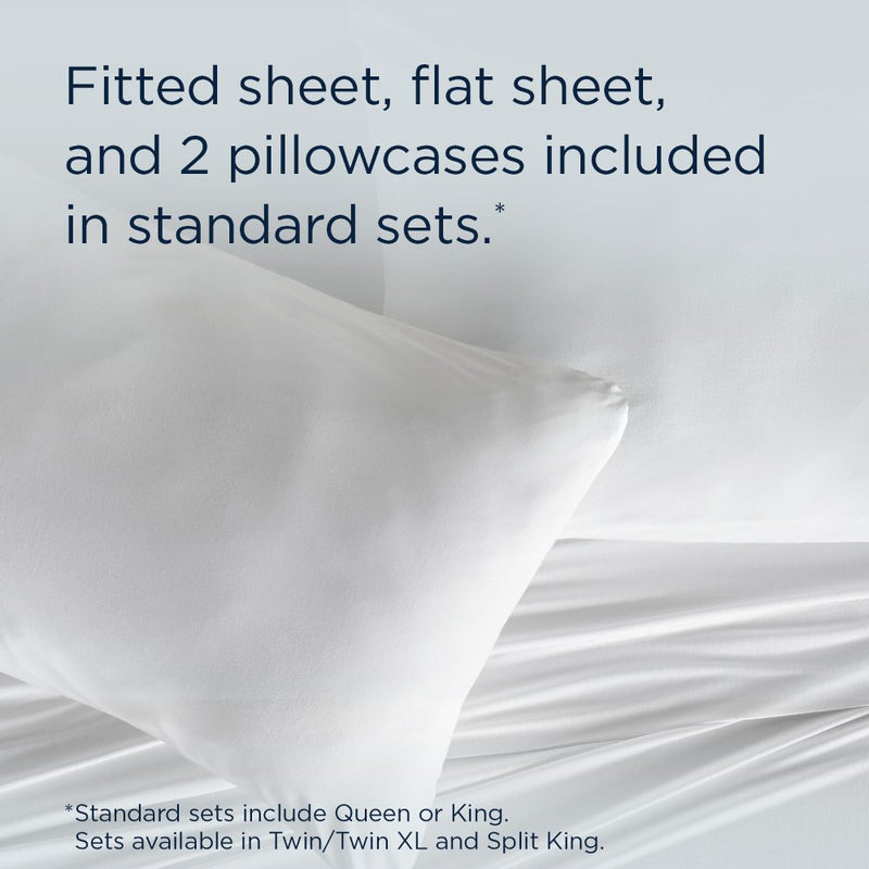 TEMPUR Rayon from Bamboo Sheet Set White