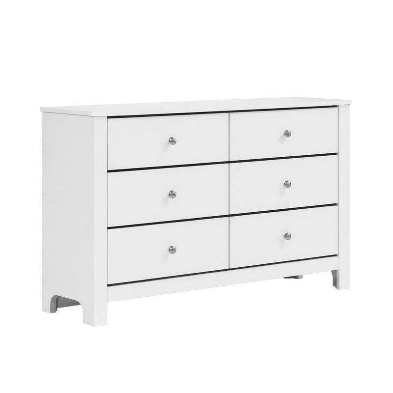 Sami Youth 6-Drawer Dresser