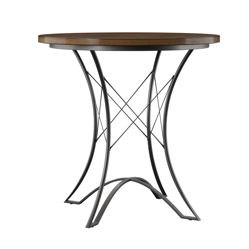 Steve Silver Adele Round Counter Table in Warm Honey
