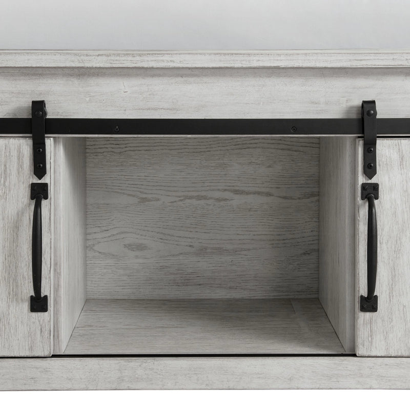 Scott Storage Bed White Finish
