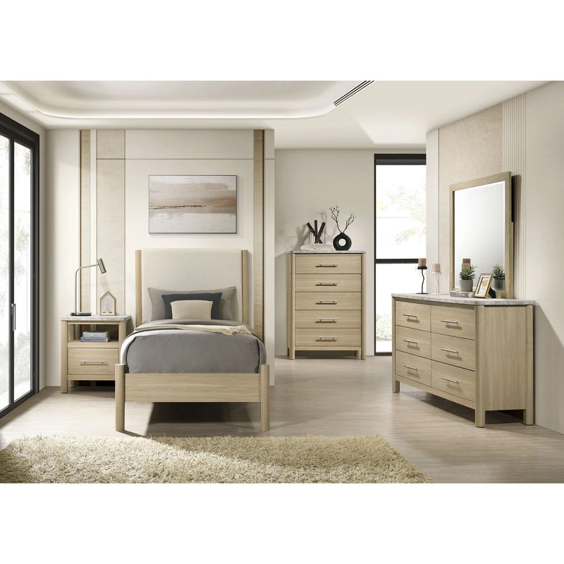 Jonas Bedroom Set in Natural
