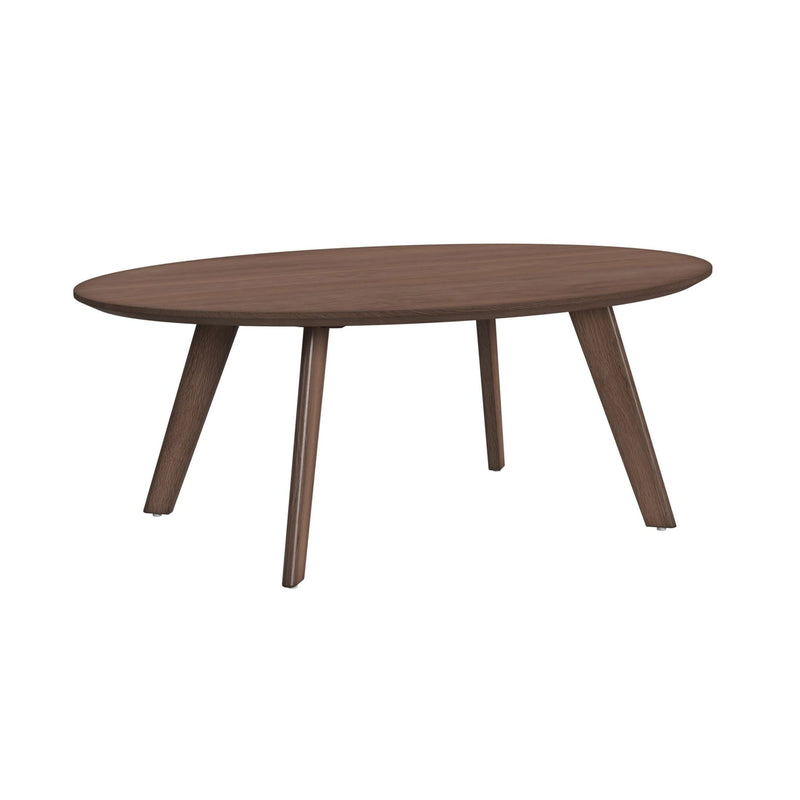 Theo Three Pack Occasional Set with Coffee Table and 2 End Tables in Walnut