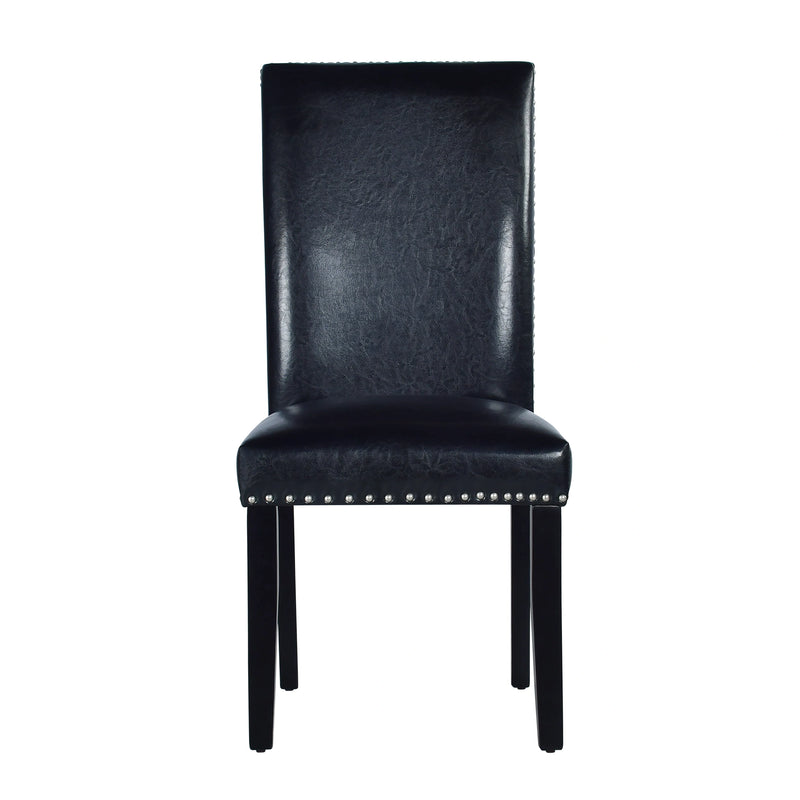 Steve Silver Verano Side Chair in Black (Set of 2)