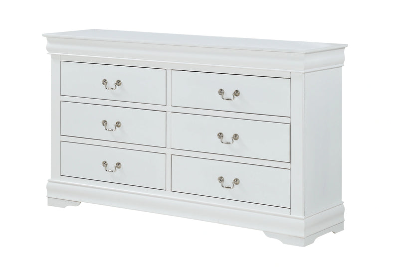 Crown Mark Louis Philip Dresser in White image