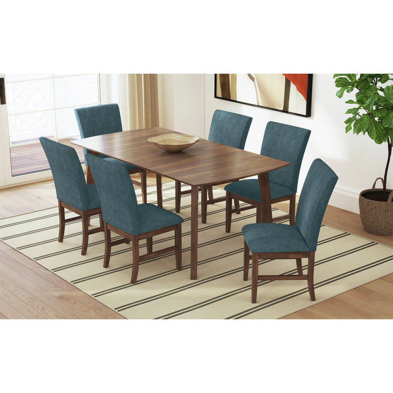 Santa Barbara Dining Set in Walnut