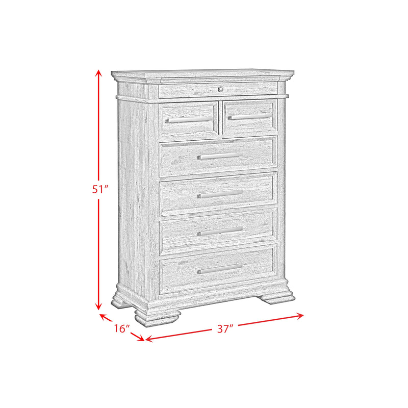 Park Ridge Panel Bedroom Set in Charcoal