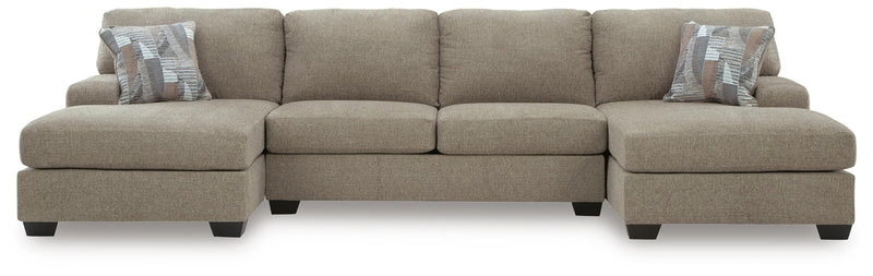 Newellen Sectional with Double Chaise