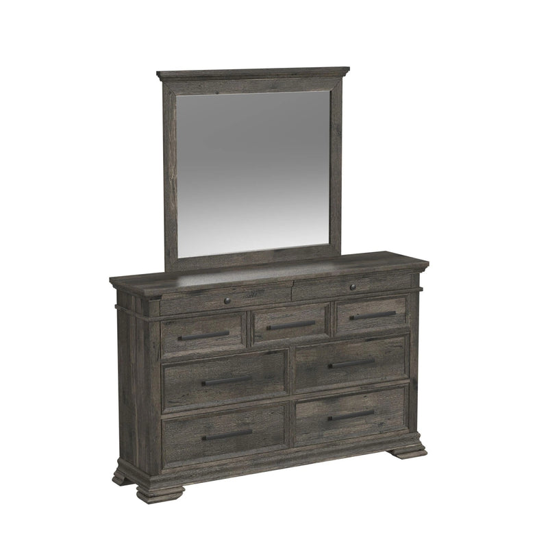Park Ridge Panel Bedroom Set in Charcoal