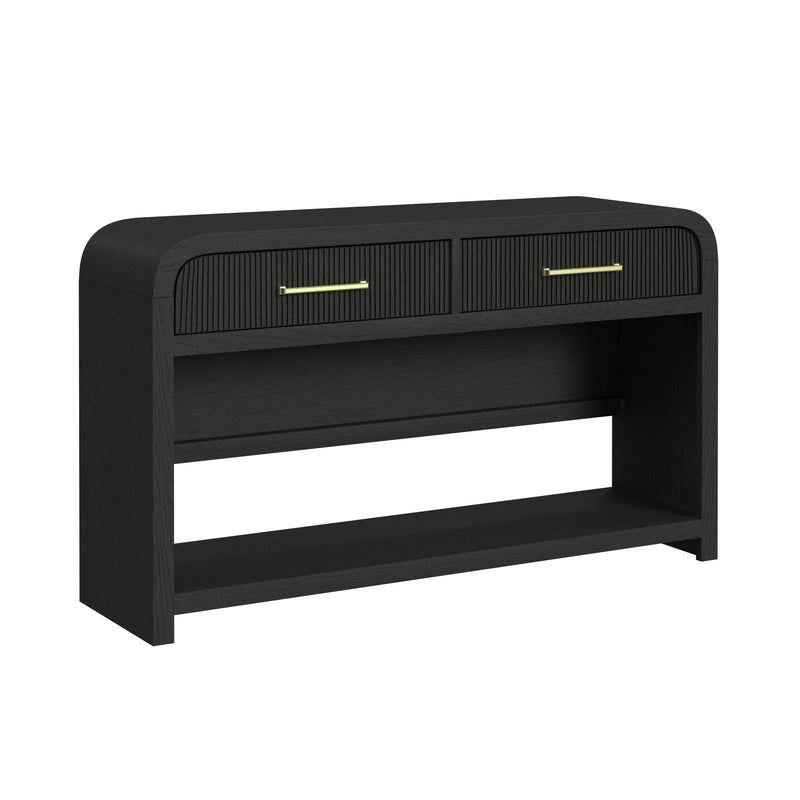 Ridgemont Sofa Table with Bottom Shelf