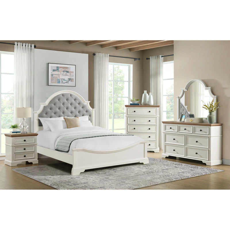 Eastwood Youth UPH Bedroom Set in Off-White