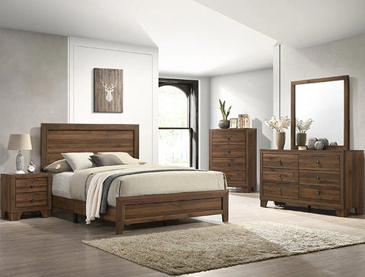 Crown Mark Millie Dresser in Brown Cherry image