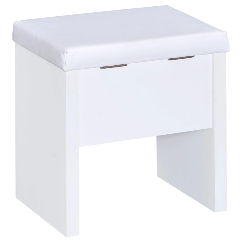 Harvey Makeup Vanity Table with Mirror and Stool