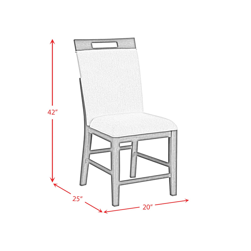 Transcend Dining Set in Charcoal