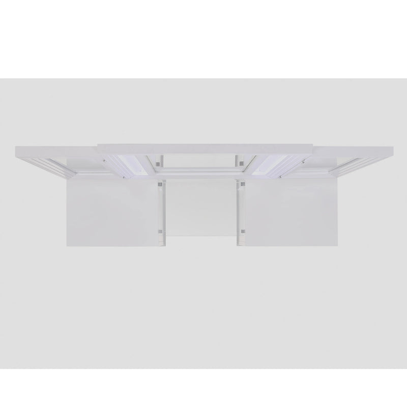 Twenty Nine Dressing Set w/LED & USB Plug in White with Stool