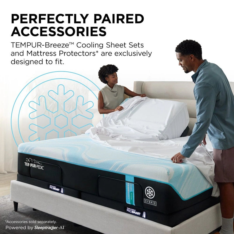 Tempur-Pedic LuxeBreeze Medium Hybrid Mattress