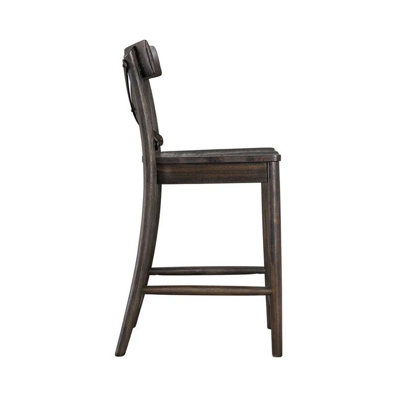 (D210-22C) Coronado- 24'' Counter Stool- Chocolate