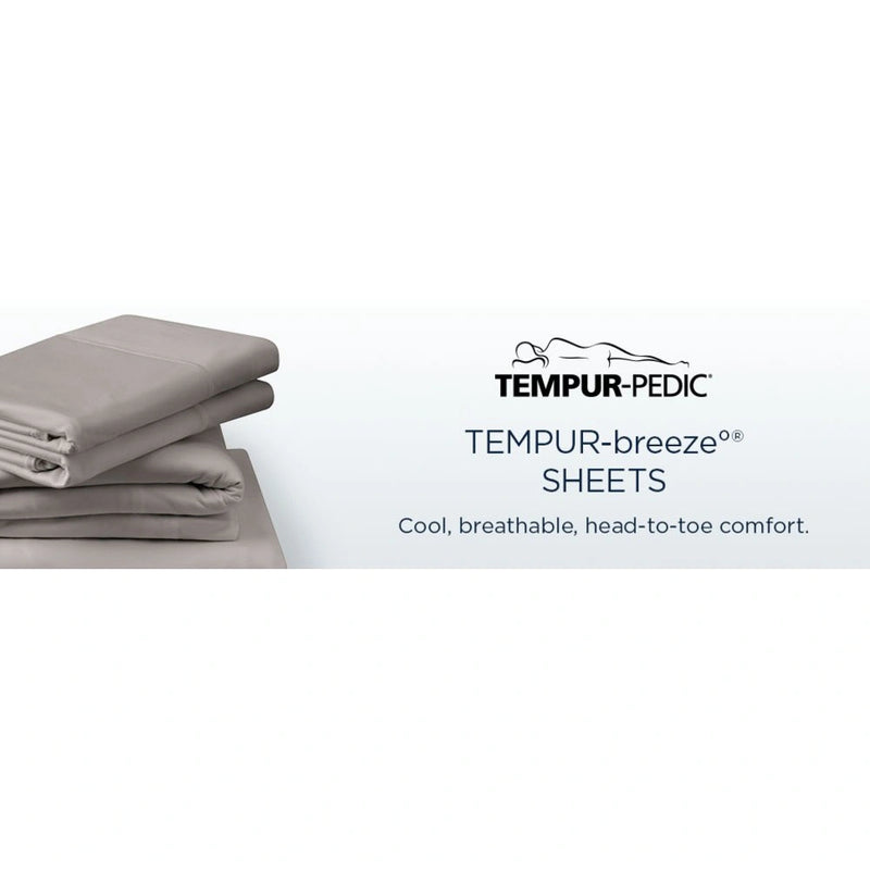 Tempur-Pedic Breeze Pillowcase Set - Sandstone