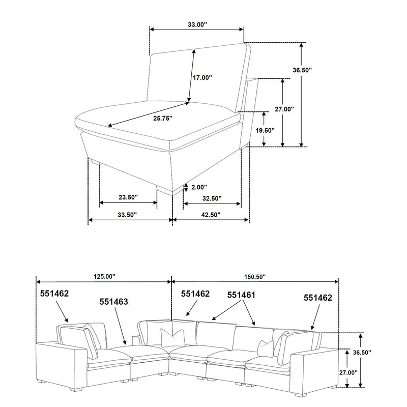 Lakeview Modular Sectional Sofa