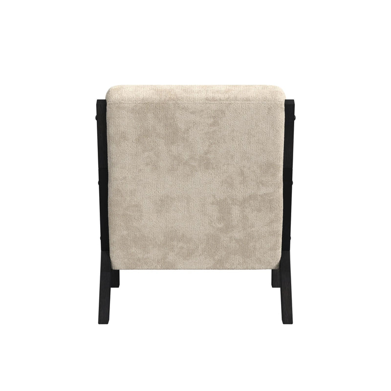 Marina Chair with Kidney Pillow and Brushed Espresso Finish