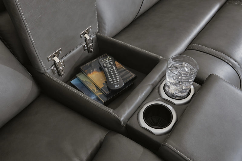 5Z-Harrenhurst Power Reclining Sectional