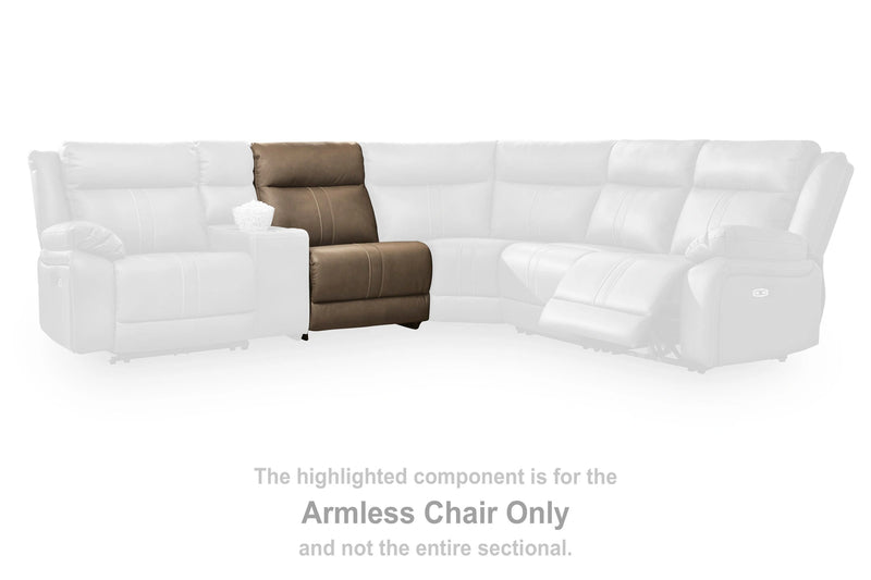 Max-Media Power Reclining Sectional