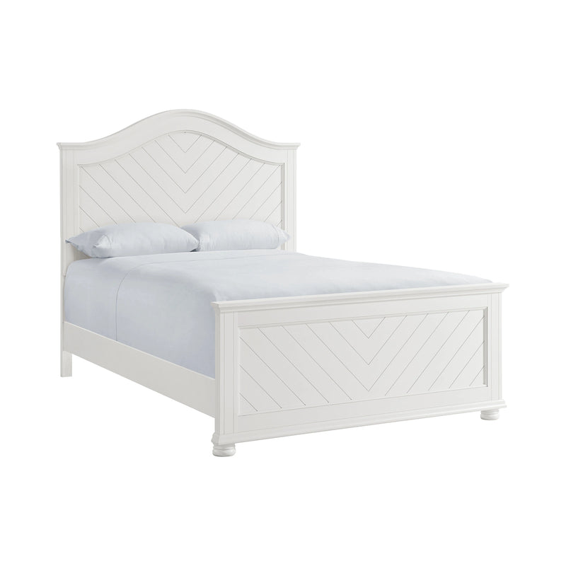 Kona Panel Bed in White